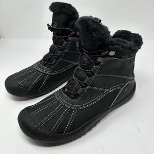 JBU JANE Jambu Women's Black‎ Herringbone Winter Boots Size 9 1/2 M